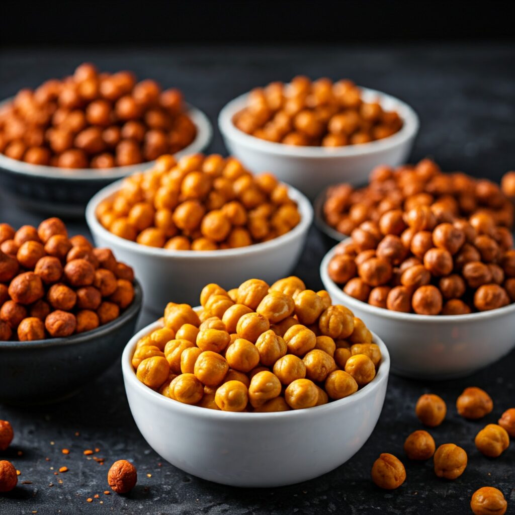 crispy roasted chickpeas