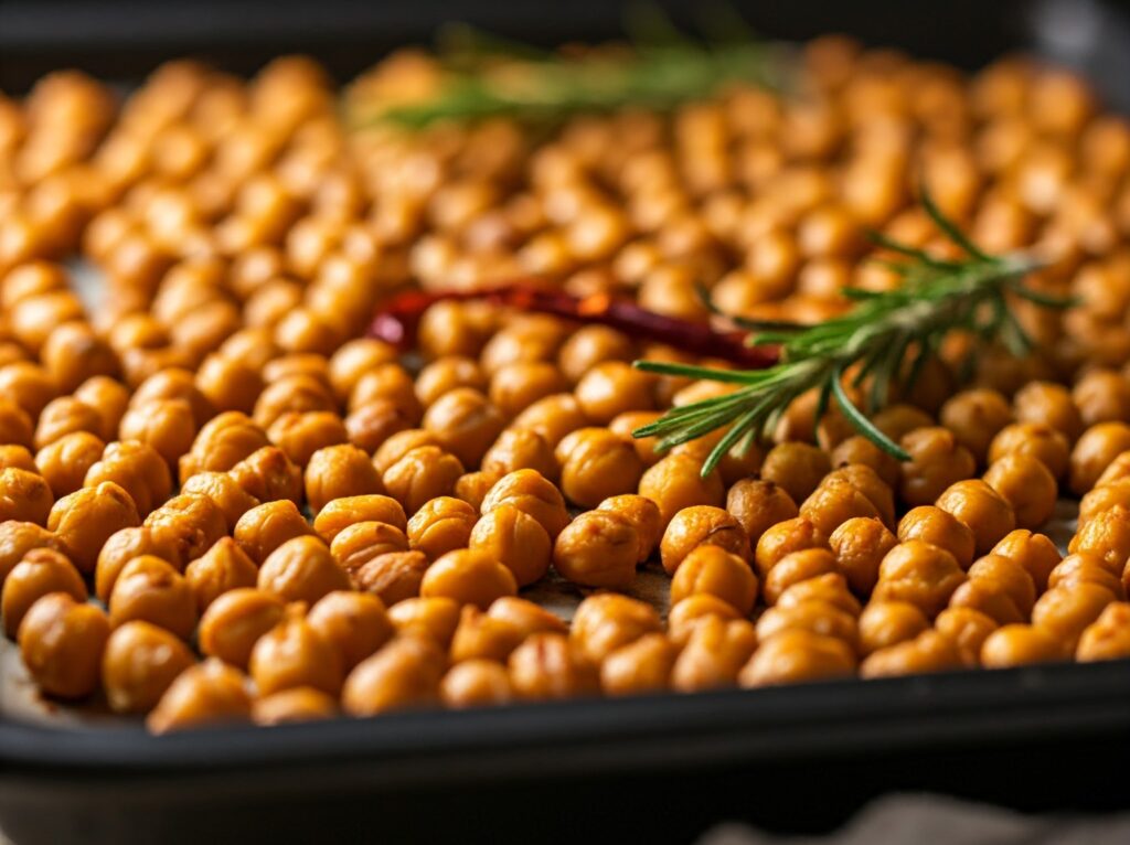 crispy roasted chickpeas