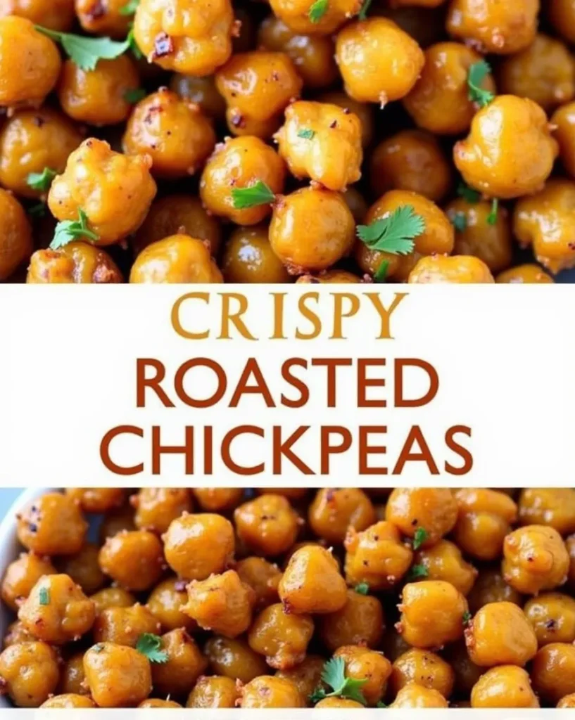 crispy roasted chickpeas