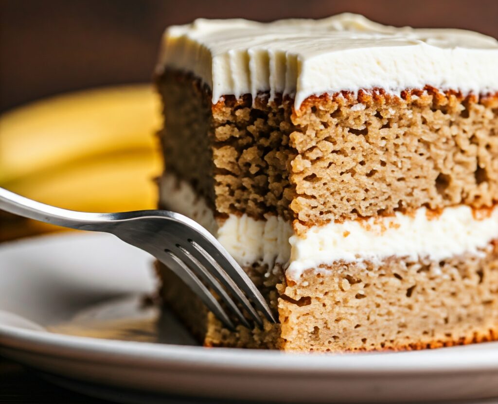 vegan banana cake