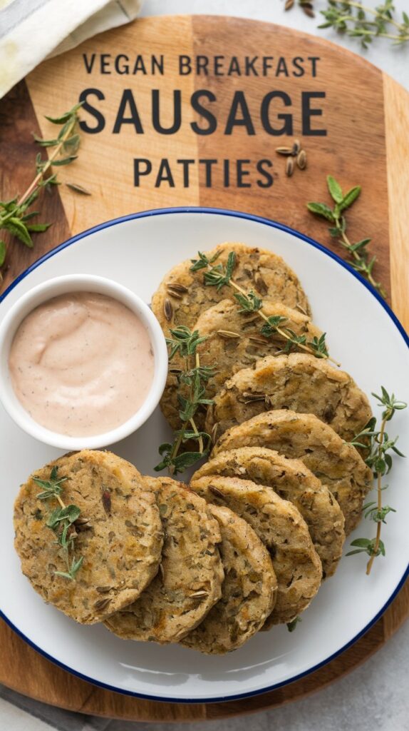 vegan breakfast sausage patties