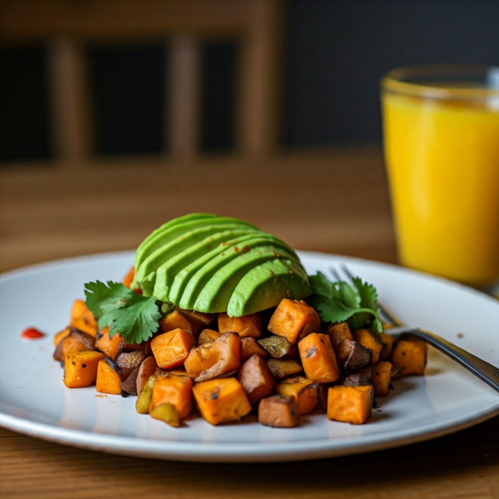 Sweet Potato Black Bean Breakfast Hash