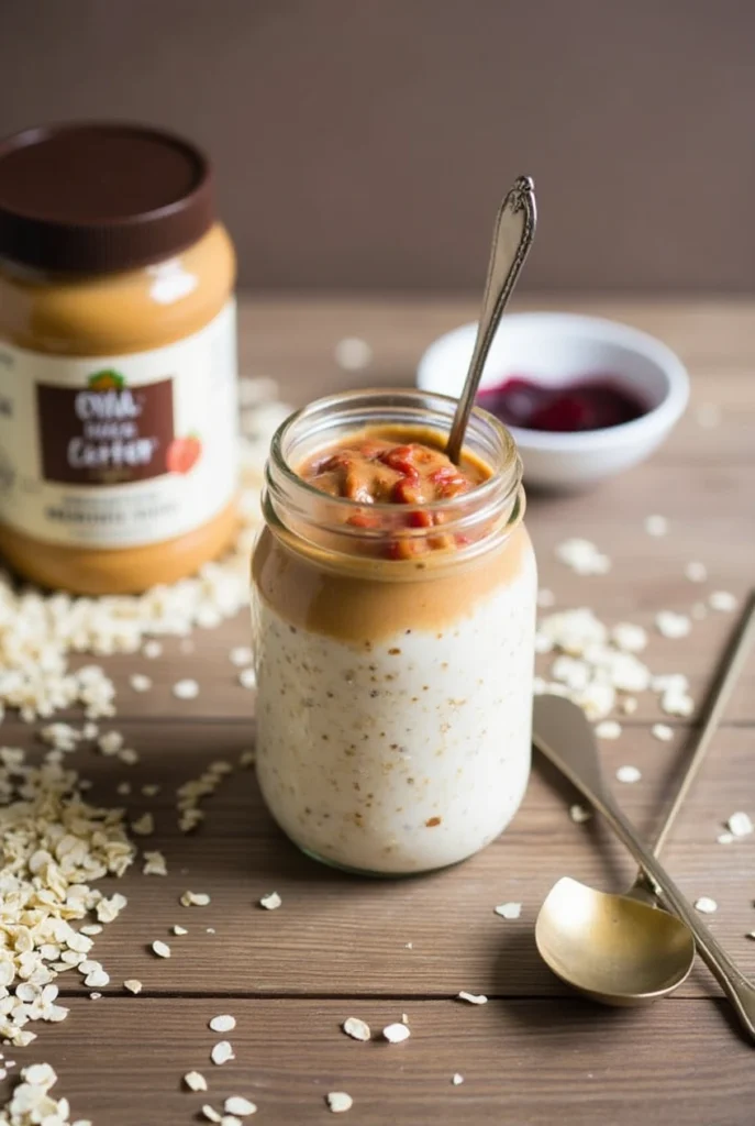 PBJ Overnight Oats