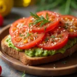 Vegan Kale Caesar Salad Toast with Cashew Dressing Recipe – Plant Based RD