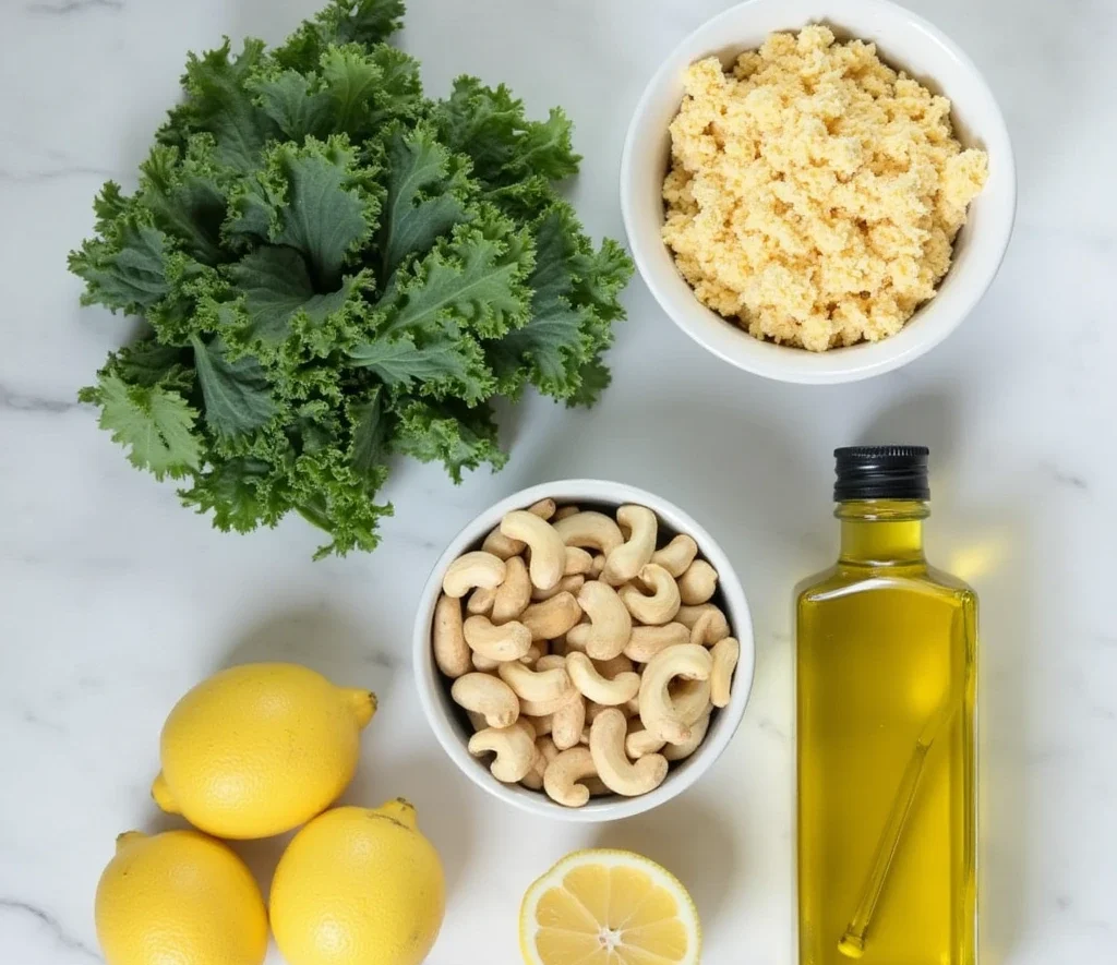 vegan kale Caesar salad toast