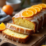 vegan orange loaf cake