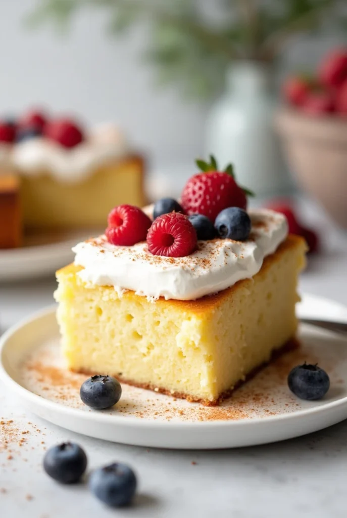 vegan tres leches cake