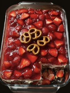 Strawberry Pretzel Salad