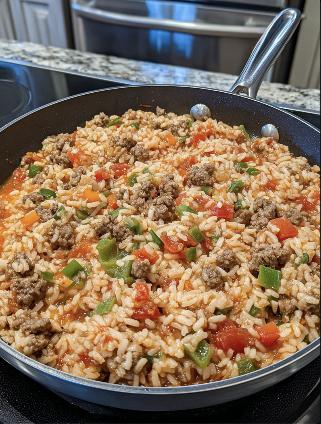 Unstuffed Pepper Skillet
