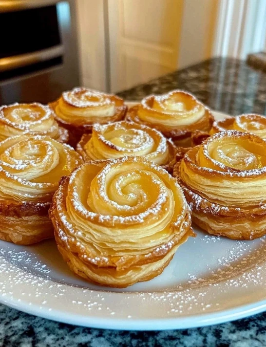 Apple Puff Pastry Rolls