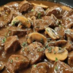 Sausage Gravy Breakfast Tater Tot Casserole