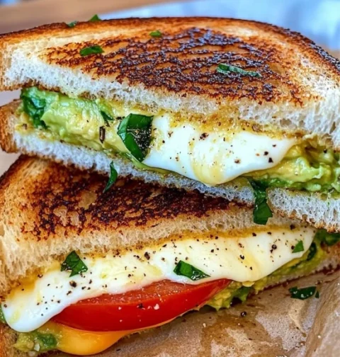 Best Avocado Mozzarella Tomato Grilled Cheese Recipe Healthy Avocado Grilled Cheese Variations Easy Tomato Mozzarella Gril...