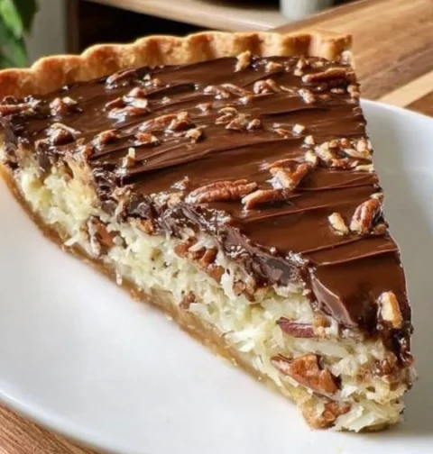 Best Chocolate Coconut Pecan Cream Pie Recipe Homemade Chocolate Coconut Pecan Pie Where To Buy Chocolate Coconut Pecan Cr...