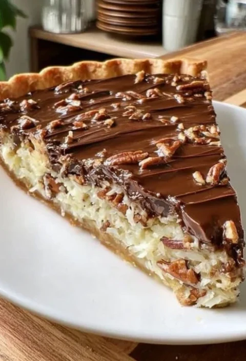 Best Chocolate Coconut Pecan Cream Pie Recipe Homemade Chocolate Coconut Pecan Pie Where To Buy Chocolate Coconut Pecan Cr...