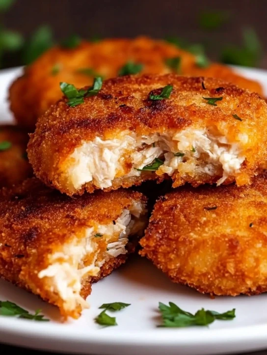 Crispy Chicken Fritters