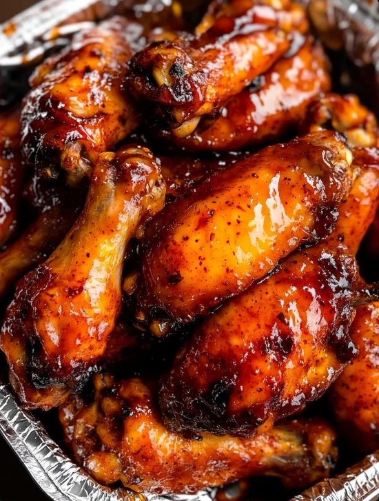 Sticky Honey Soy Chicken Wings