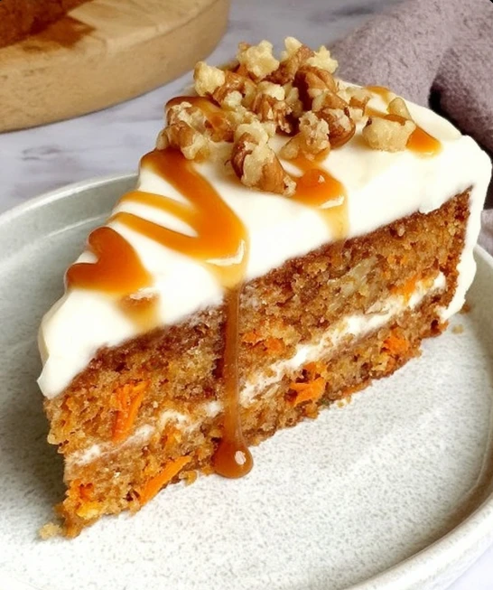 Maple Syrup Carrot Cake