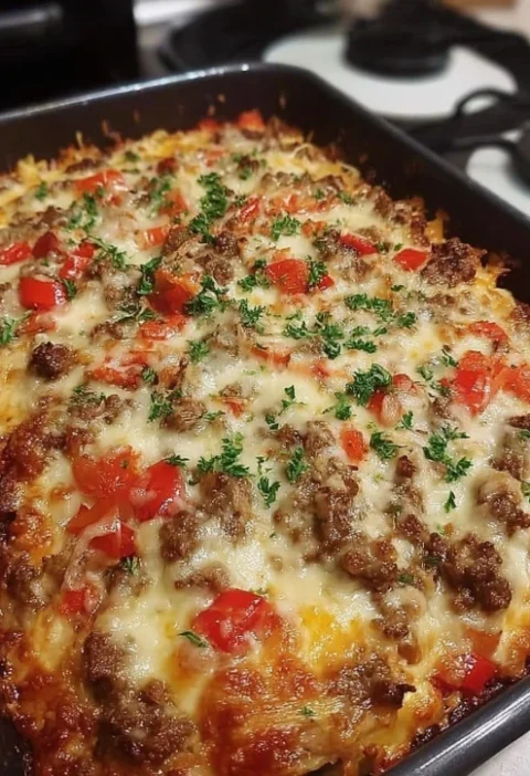 Best Philly Cheesesteak Casserole Recipe Easy Philly Cheesesteak Casserole Ideas Keto Philly Cheesesteak Casserole Gluten-...