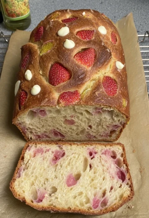 Best Strawberry Bread Recipe Homemade Strawberry Bread Easy Strawberry Bread With Fresh Strawberries Gluten-free Strawberr...