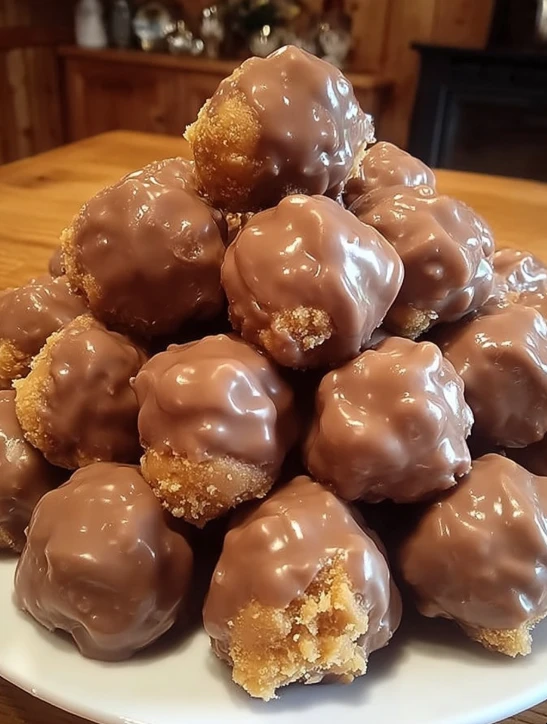 Butterfinger Balls Recipe Homemade Easy Butterfinger Candy Balls No-bake Butterfinger Balls Dessert How To Make Butterfing...