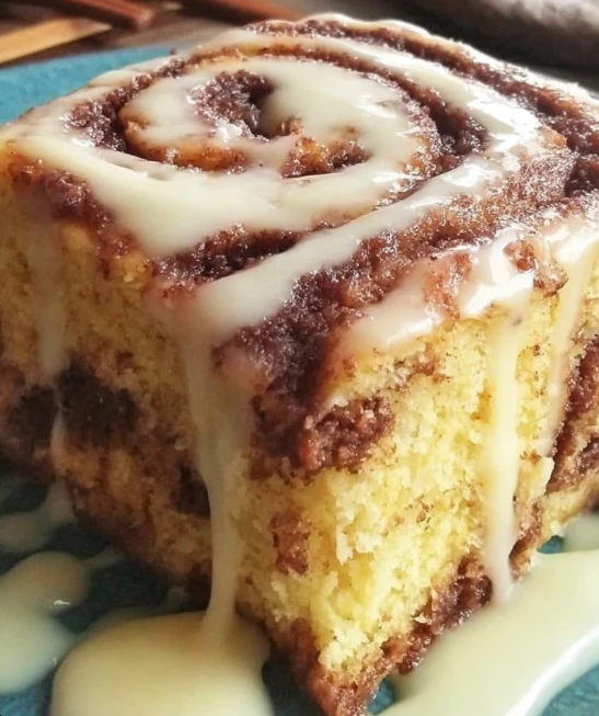 Cinnabon Cinnamon Roll Cake
