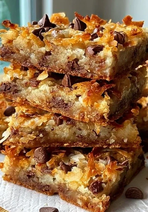 Coconut Toffee Chocolate Chip Cookie Bars Recipe Best Coconut Toffee Cookie Bars Gluten Free Coconut Toffee Chocolate Bars...