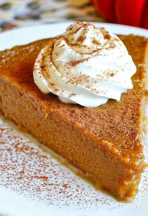 Crustless Pumpkin Pie Recipe Easy Crustless Pumpkin Pie Low Carb Crustless Pumpkin Pie Gluten Free Crustless Pumpkin Pie C...