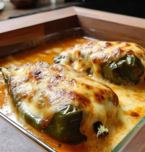 Easy Baked Chili Rellenos Recipe Healthy Vegetarian Chili Rellenos Best Cheese For Chili Rellenos Oven-baked Chili Relleno...