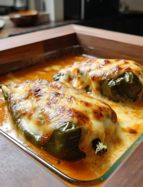 Baked Chili Rellenos
