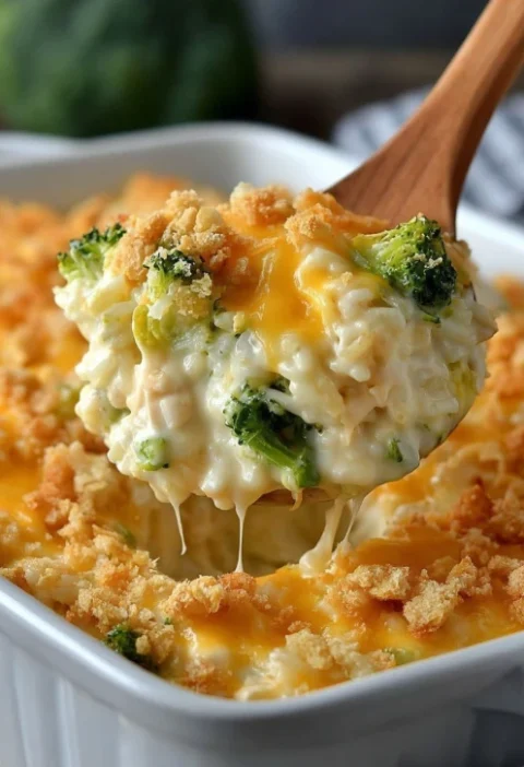 Easy Broccoli Rice Chicken Casserole Recipe Creamy Broccoli Rice Casserole Dinner Best Cream Of Chicken Soup Casserole Hom...