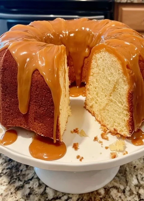 Easy Caramel Cream Cheese Pound Cake Recipe Best Caramel Pound Cake With Cream Cheese How To Make A Caramel Cream Cheese P...
