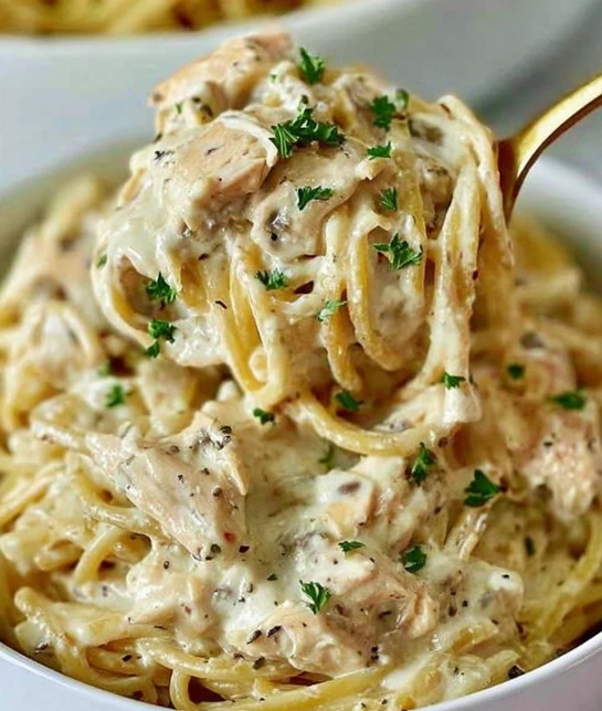 Easy Chicken Tetrazzini