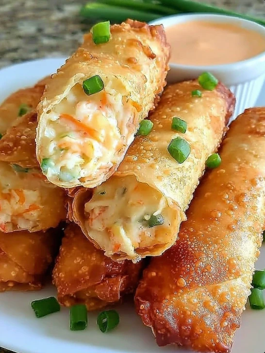 Easy Crab Rangoon Egg Rolls Recipe Homemade Crab Rangoon Egg Rolls Cooking Instructions Best Crab Rangoon Egg Roll Filling...