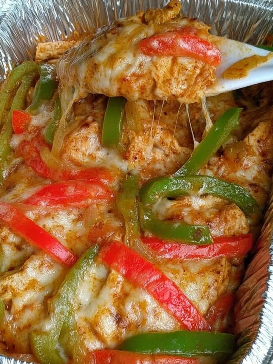 FAJITA CHICKEN CASSEROLE