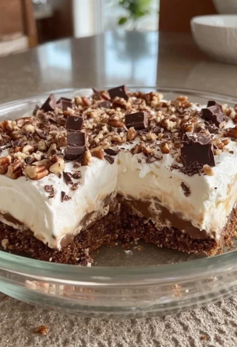 Easy Homemade Chocolate Delight Recipe Chocolate Delight Dessert For Parties No-bake Chocolate Delight Dessert Ideas Best ...