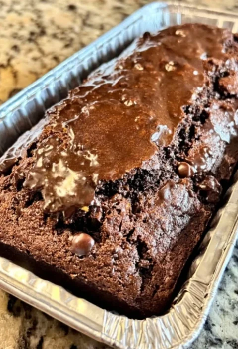 Easy Hot Fudge Brownie Bread Recipe Homemade Gooey Fudge Drizzle Best Hot Fudge Brownie Bread How To Make Fudge Brownie Br...