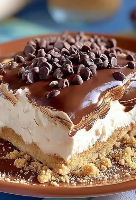 Easy No-bake Chocolate Eclair Cake Recipe Best Chocolate Eclair Cake Without Oven Simple No-bake Eclair Cake Instructions ...
