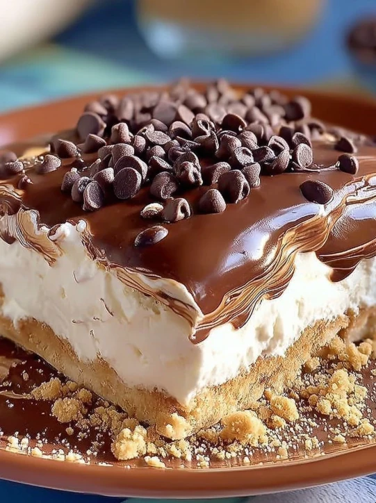 Easy No-bake Chocolate Eclair Cake Recipe Best Chocolate Eclair Cake Without Oven Simple No-bake Eclair Cake Instructions ...