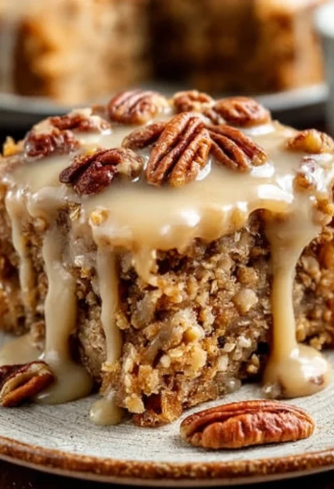 Easy Pumpkin Oatmeal Dump Cake Recipe Healthy Pumpkin Oatmeal Cake Gluten-free Pumpkin Dump Cake Vegan Pumpkin Oatmeal Dum...