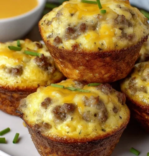 Easy Sausage Breakfast Muffins Recipe Best Sausage Breakfast Muffins For Kids Gluten-free Sausage Breakfast Muffins Low Ca...