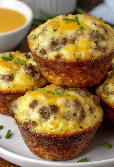 Easy Sausage Breakfast Muffins Recipe Best Sausage Breakfast Muffins For Kids Gluten-free Sausage Breakfast Muffins Low Ca...