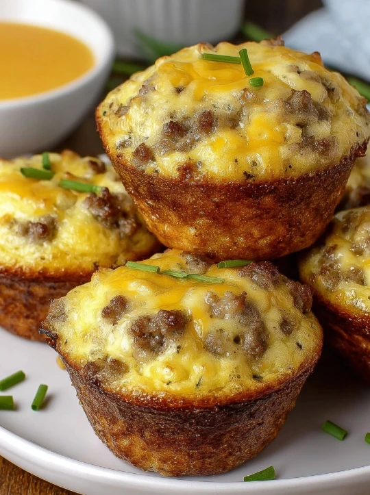 Easy Sausage Breakfast Muffins