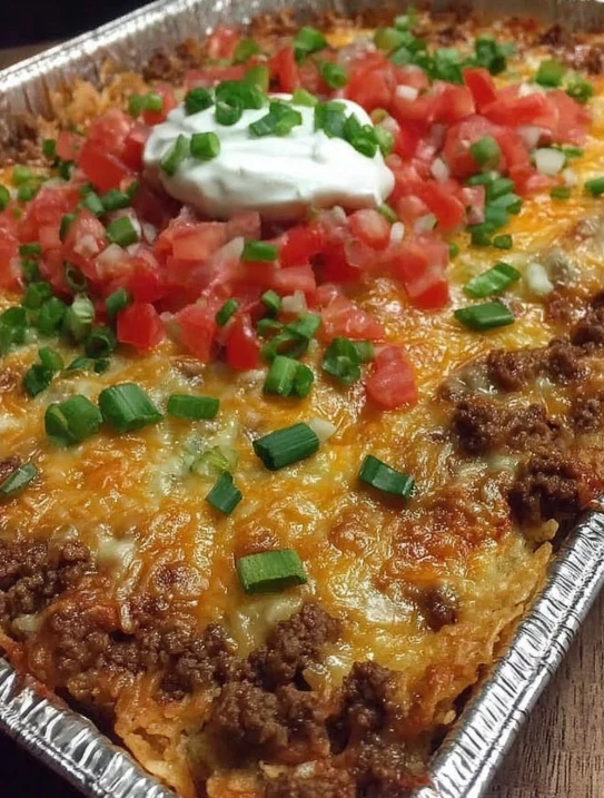Easy Walking Taco Bake Recipe Walking Taco Casserole Oven Method Best Cheese For Walking Taco Bake Healthy Walking Taco Ba...