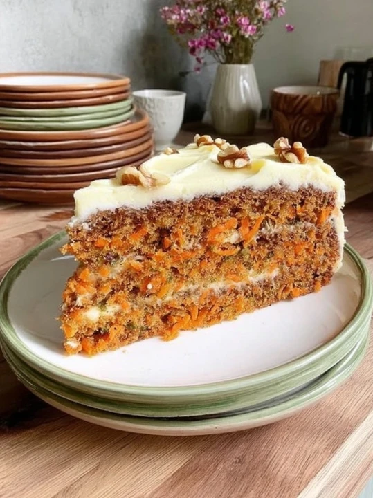 Flourless Cottage Cheese Carrot Cake