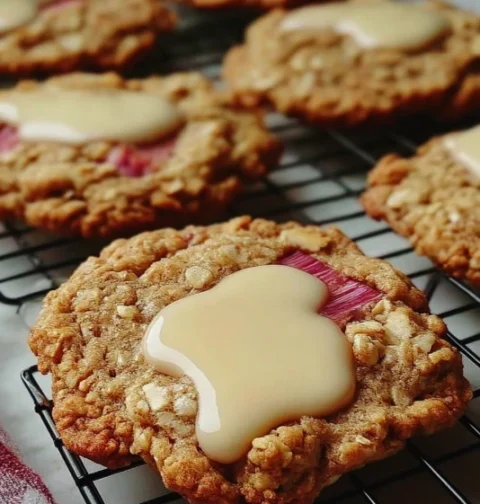 Homemade Rhubarb Cookie Recipe Fresh Rhubarb Cookies Online Buy Rhubarb Cookies Near Me Best Rhubarb Cookie Dough For Sale...