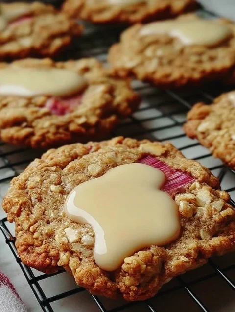 Homemade Rhubarb Cookie Recipe Fresh Rhubarb Cookies Online Buy Rhubarb Cookies Near Me Best Rhubarb Cookie Dough For Sale...