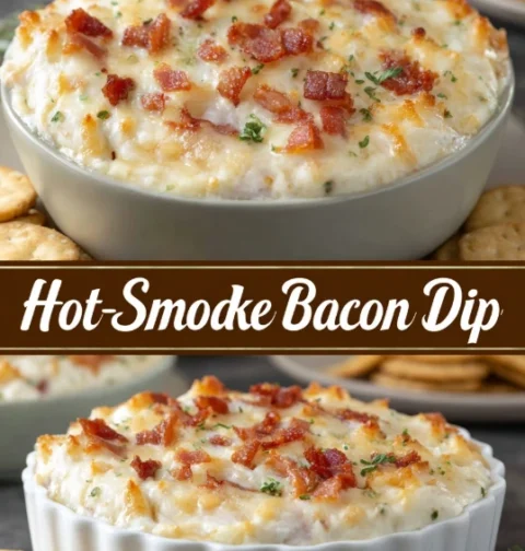 Hot Smoked Gouda Bacon Dip