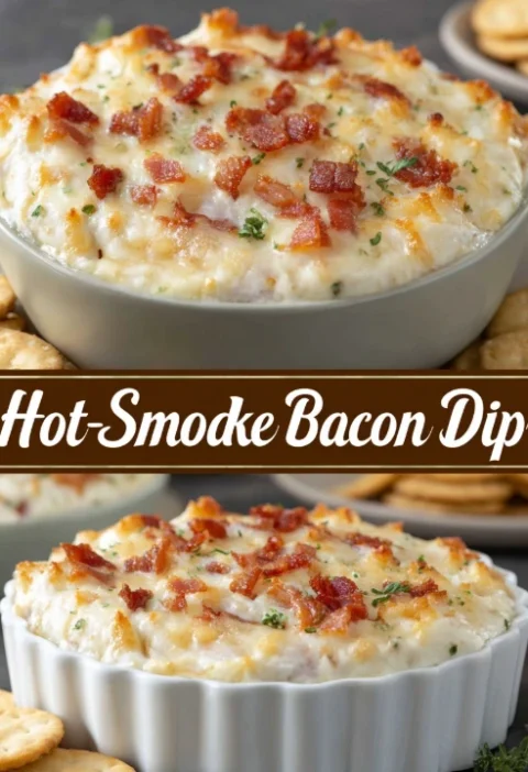 Hot Smoked Gouda Bacon Dip