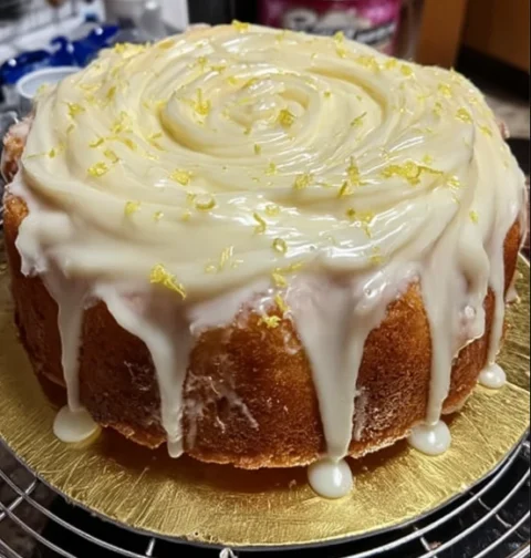 Lemon Pound Cake Glaze