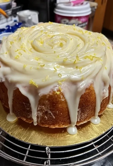 Lemon Pound Cake Glaze